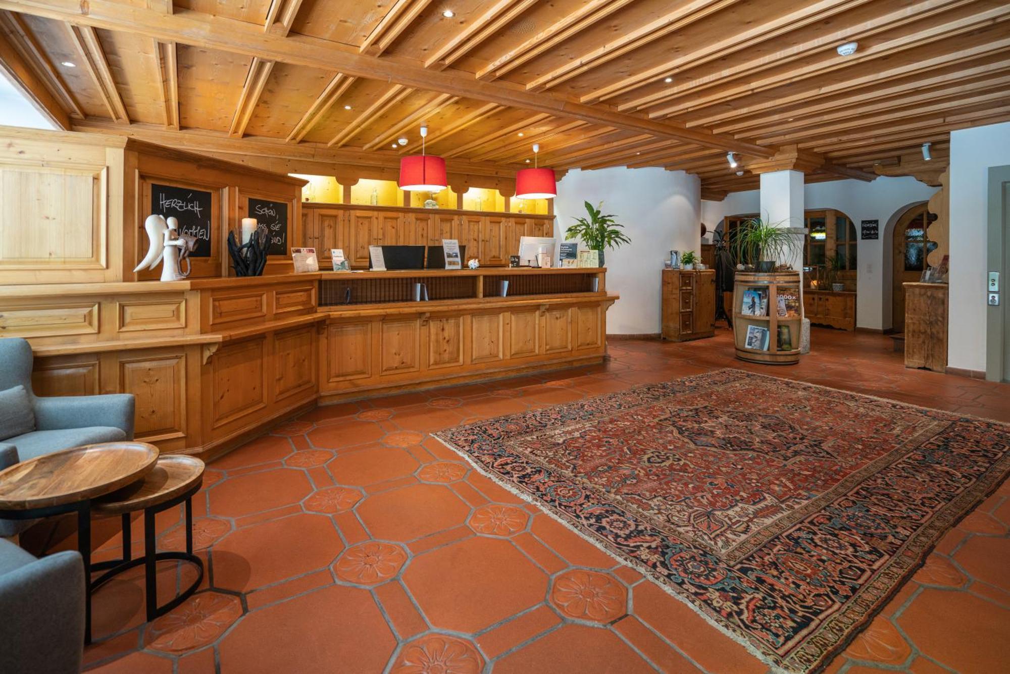 Studio Im Hotel Des Alpes Flims Exterior foto
